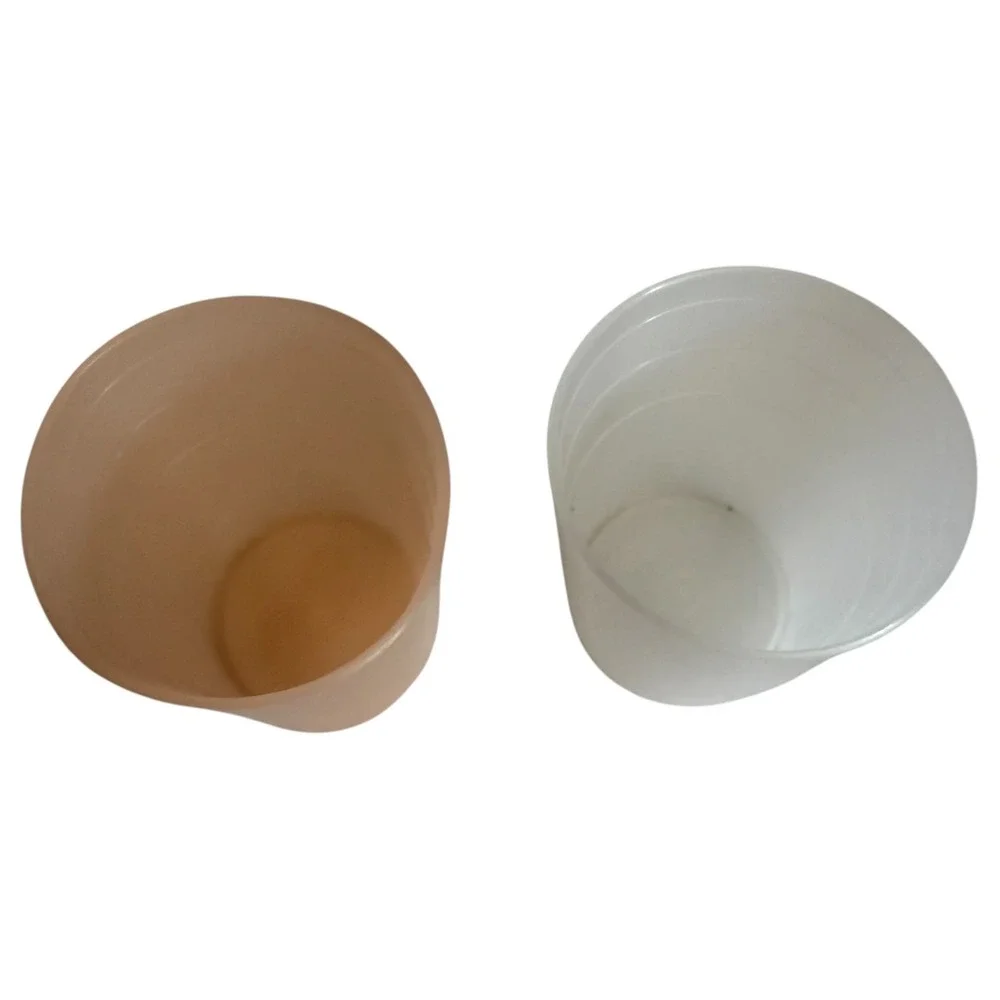Vintage Tupperware Salt And Pepper Shaker Set of 2 Mini Midget Flip Top Spice